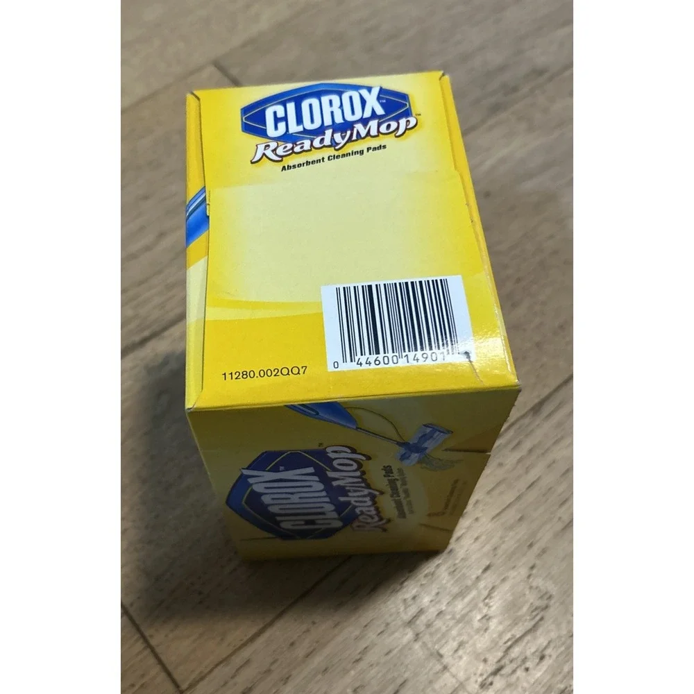 Clorox ReadyMop‎ 8 Refill Pads Absorbent Mopping Pads 8.5x10.5
